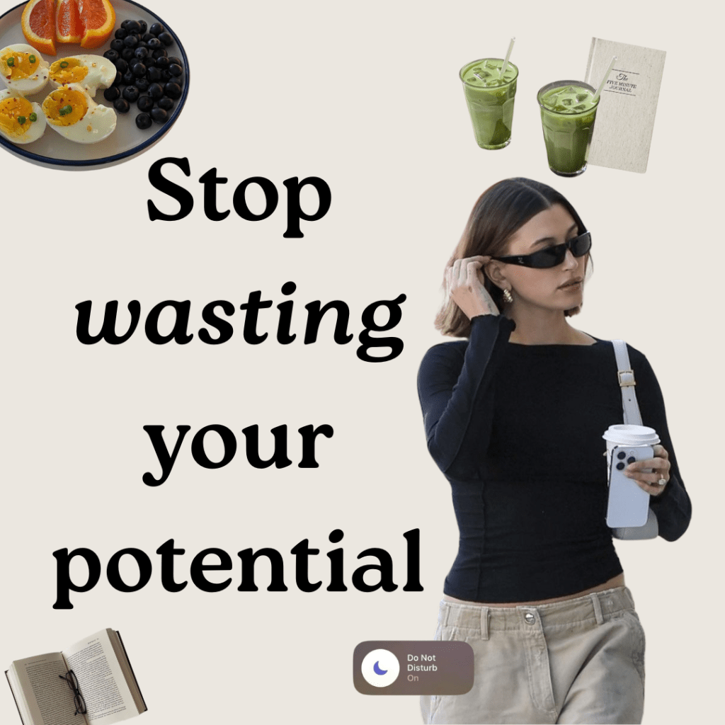 Stop wasting your potential&nbsp;babe.